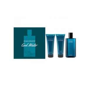 DAVIDOFF SET PERFUME DAVIDOFF ESTUCHE COOL WATER MAN HOMBRE EDT 125 ML+ GEL DE DUCHA 75 ML + AFTER SHAVE 75 ML